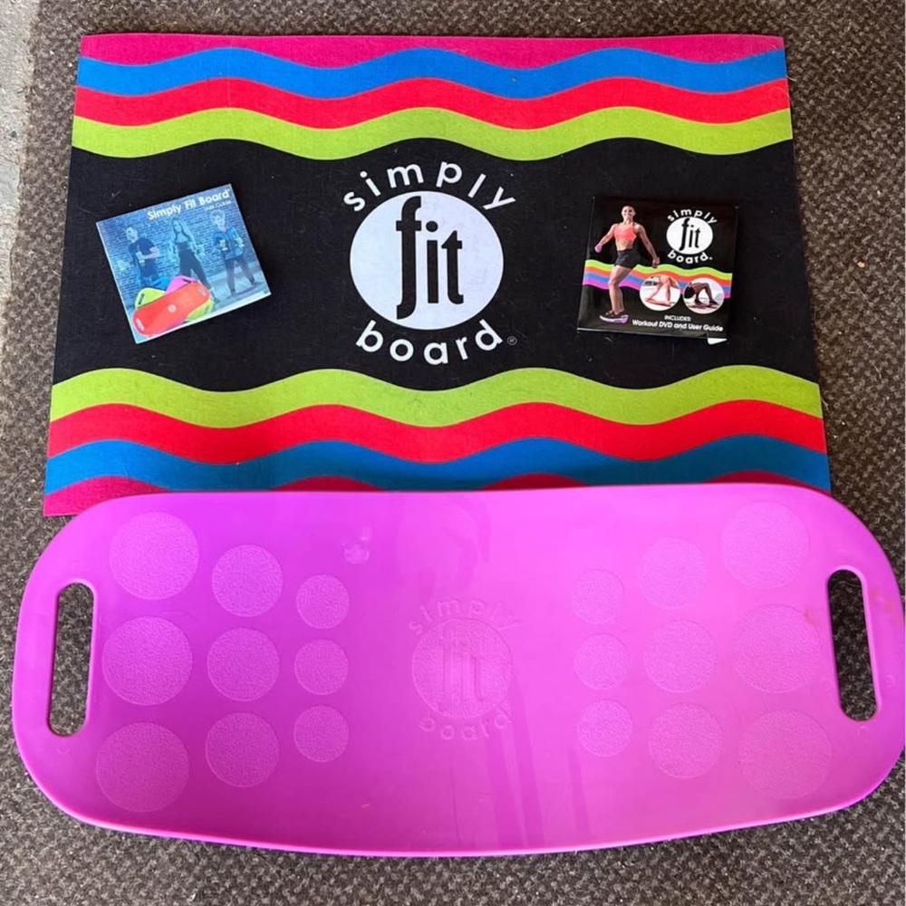 Simply Fit Pink Balance Board